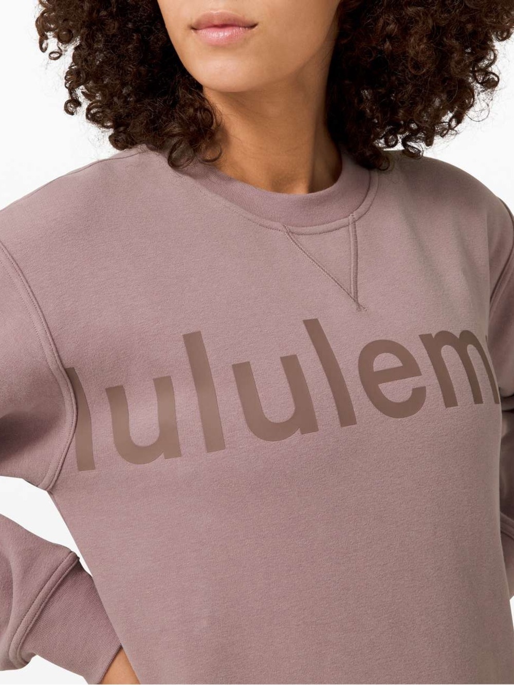 Lululemon All Yours Crew *Graphic- Violet Verbena/ Size 6 - Picture 3 of 9